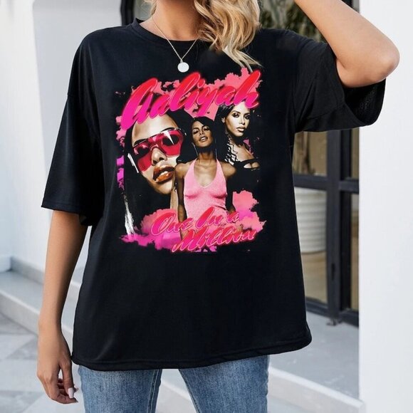 Brooke
B Other - Aaliyah 90s Hip Hop Rap Music Fan Retro Unisex T-Shirt